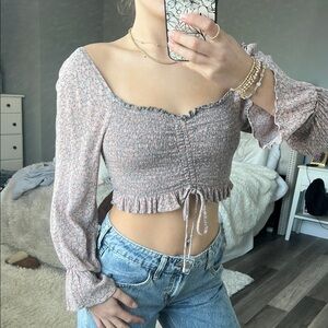 Floral Pink Women's Top